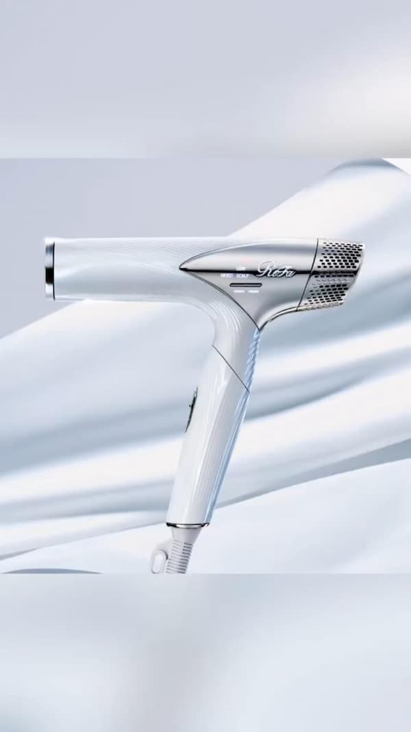 スイーツ柄 ブルー 【新品】ReFa BEAUTECH DRYER SMART ブラック